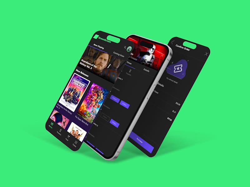 Cover image for Green Screen UI /UX