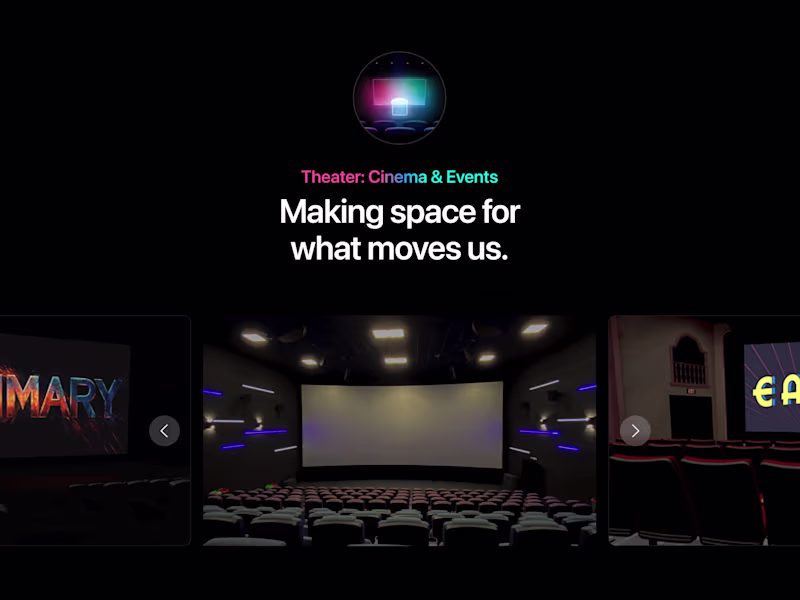 Cover image for Theater by Sandwich Vision