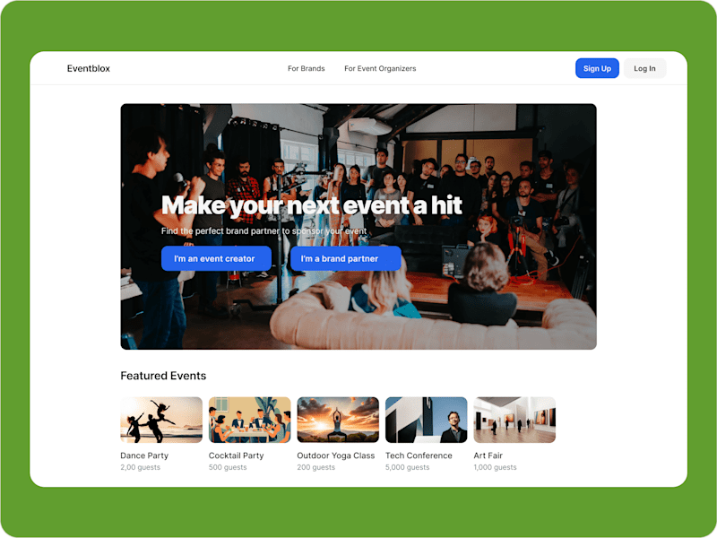 Cover image for Eventblox - Make your next event a hit!