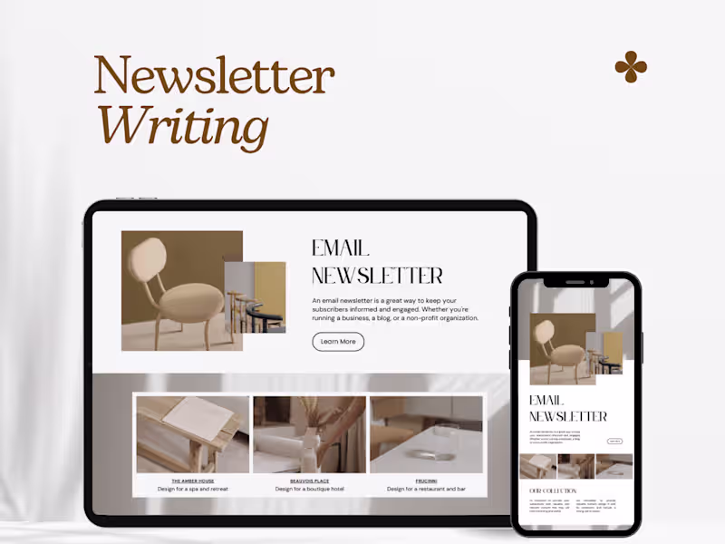 Cover image for Newsletter Writing