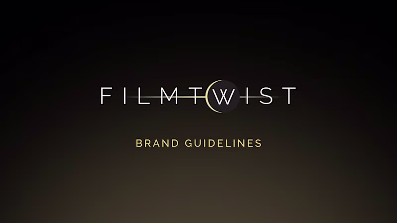 Cover image for Filmtwist Creative Agency Brand Guide (2024)