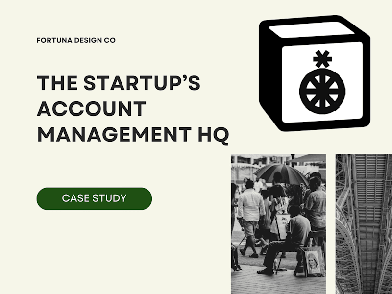 Cover image for The Startup’s Account Management HQ