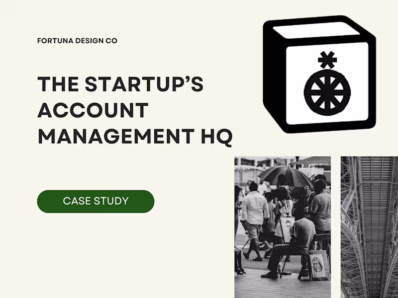 Cover image for The Startup’s Account Management HQ