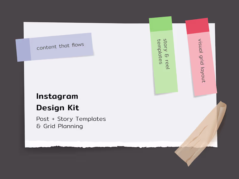 Cover image for Instagram Content Design & Templates