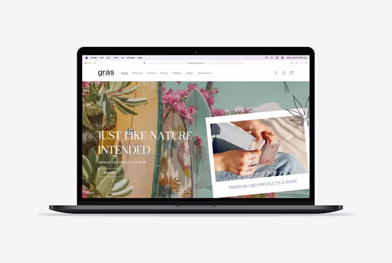 Cover image for Gras Waikiki — Shopify Store