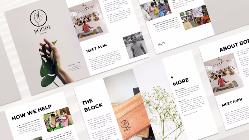 Cover image for Visual Asset Production for Bodhi Yoga Sri Lanka