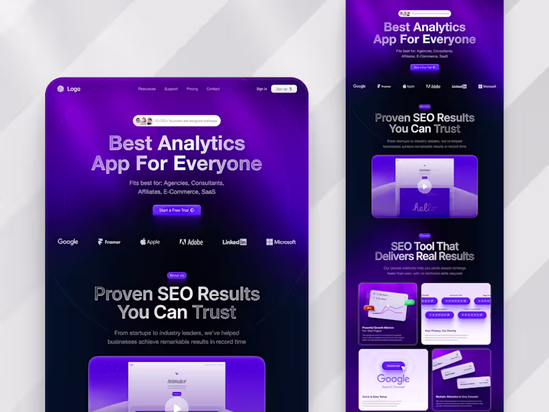 Cover image for Framer Multi-Page Website (Design + Development)