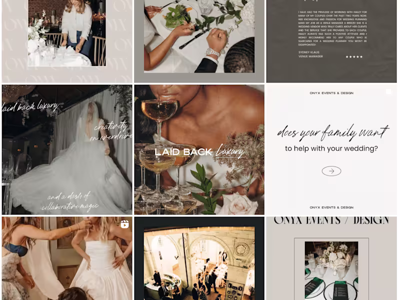Cover image for Onyx Events & Design