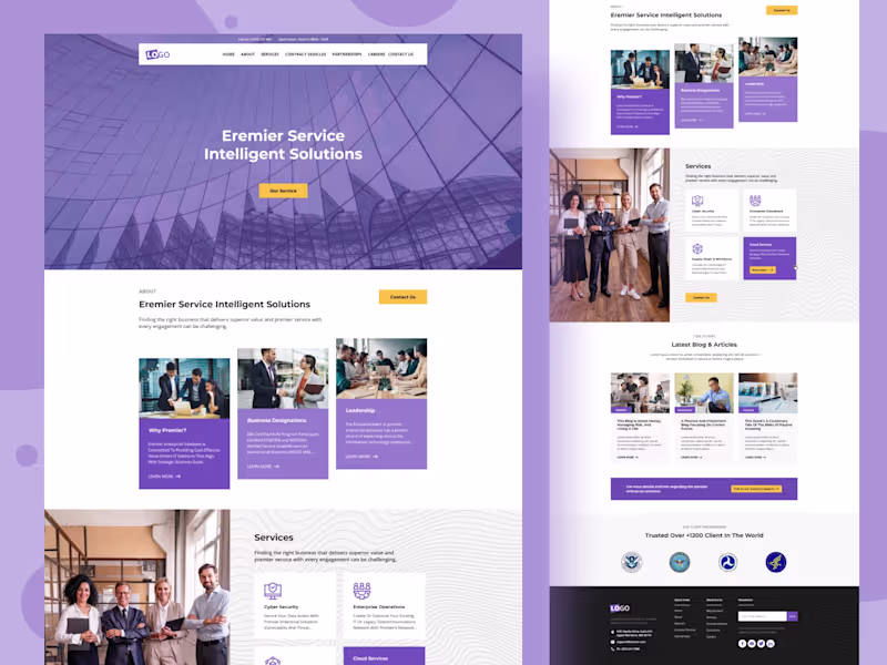 Cover image for Design a Modern and SEO Friendly Website