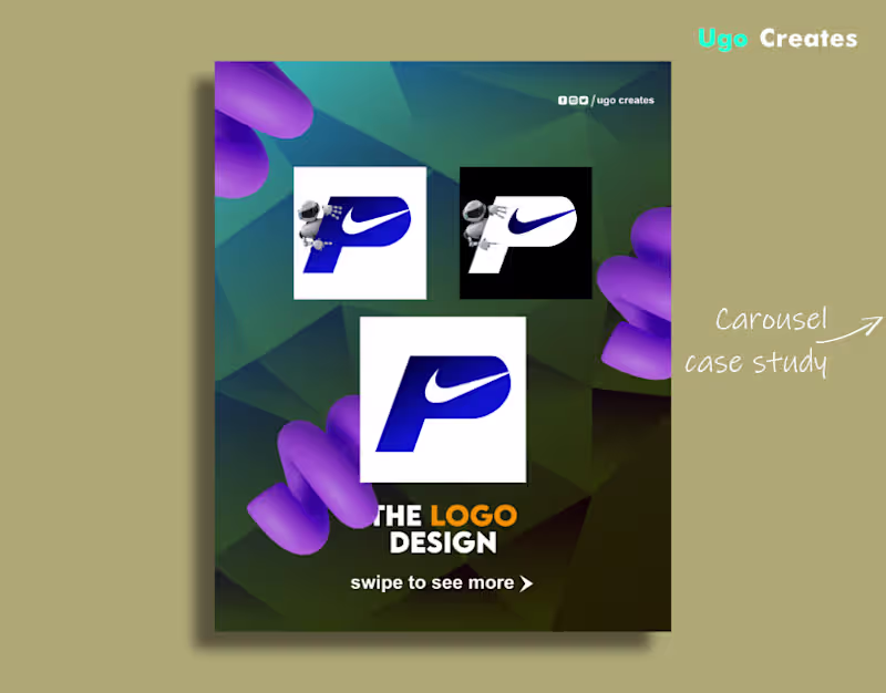 Cover image for Logo Design Case Study + Carousel Post
