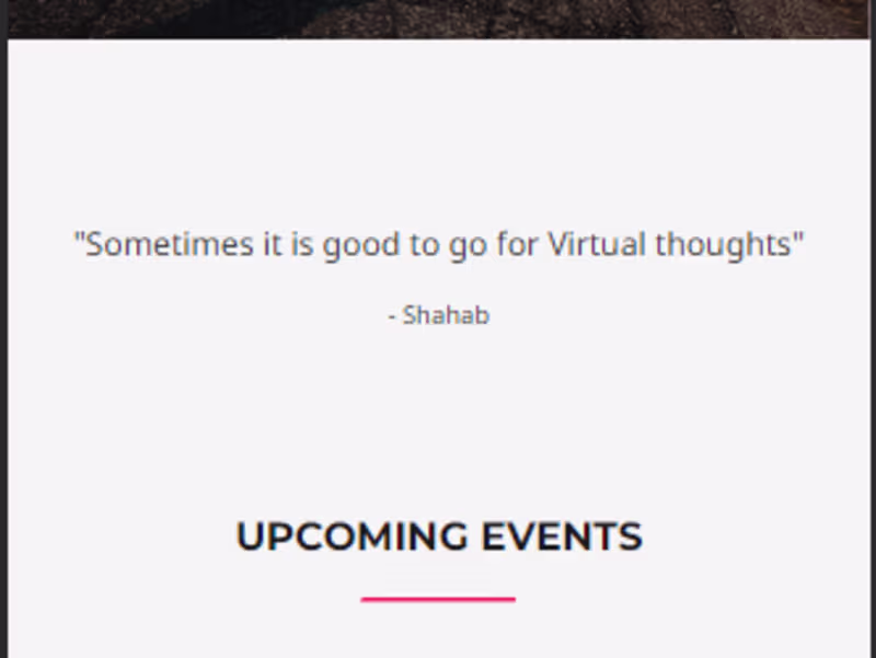 Cover image for A static wordpress website with 4 pages, including videos