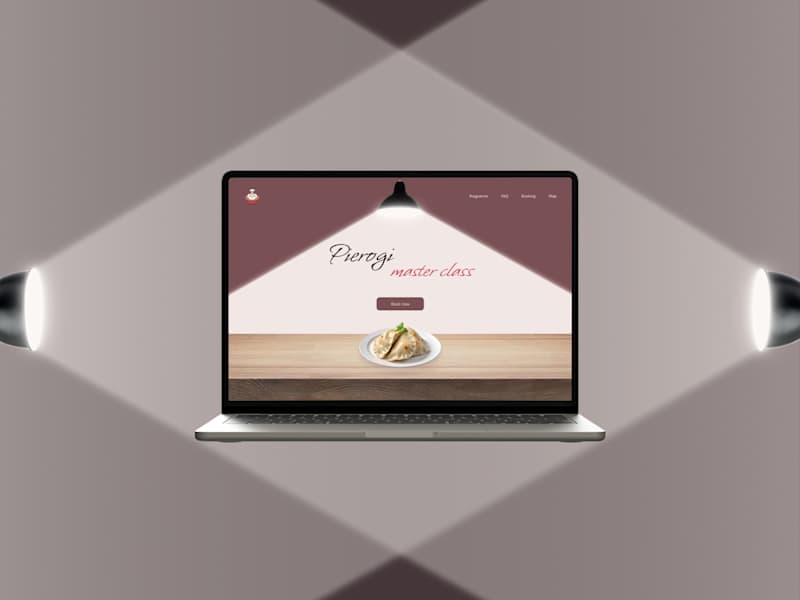 Cover image for Cooking Master Class | Landing Page