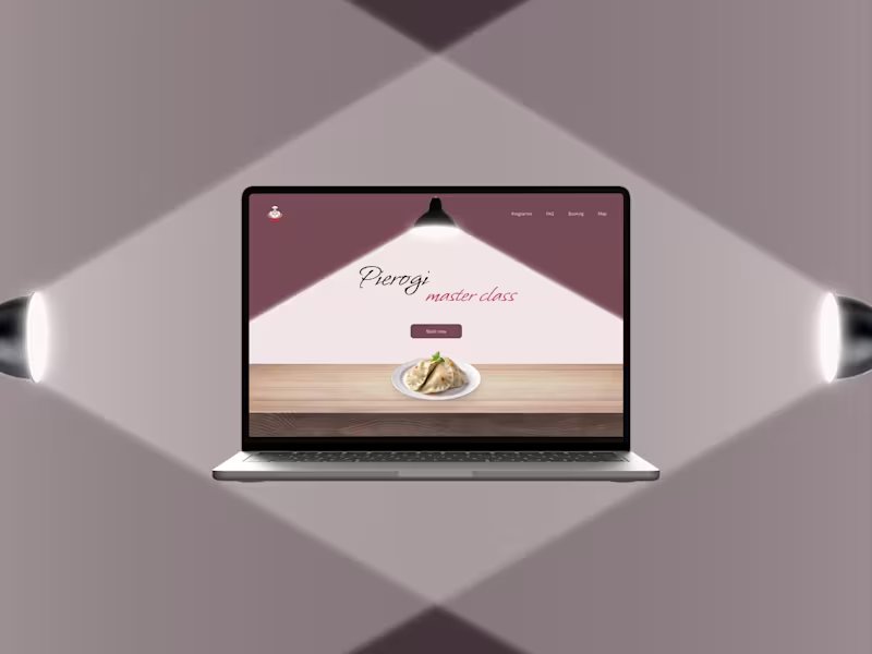 Cover image for Cooking Master Class | Landing Page
