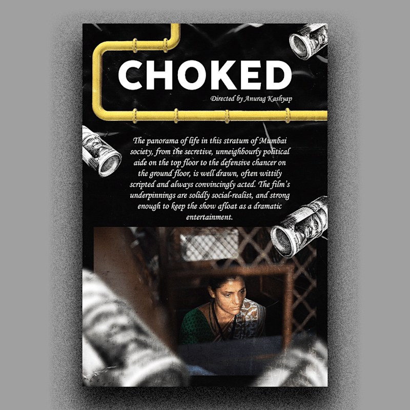 Cover image for Choked (2020) Film Poster Redesigned :: Behance