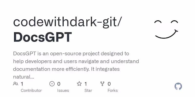 Cover image for DocsGPT