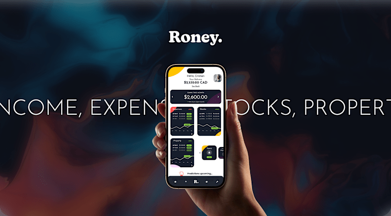 Cover image for Roney - App design