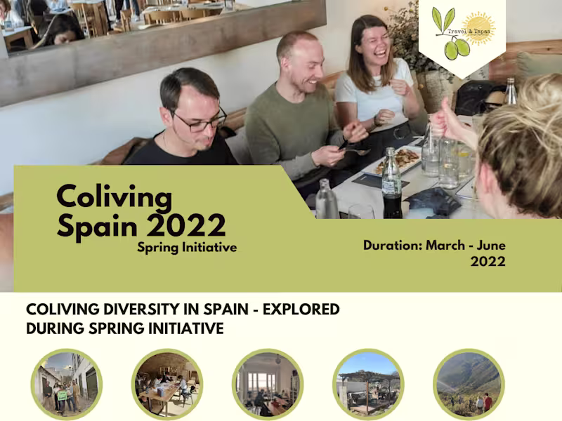 Cover image for Coliving Spain 2022 - Travel & Tapas