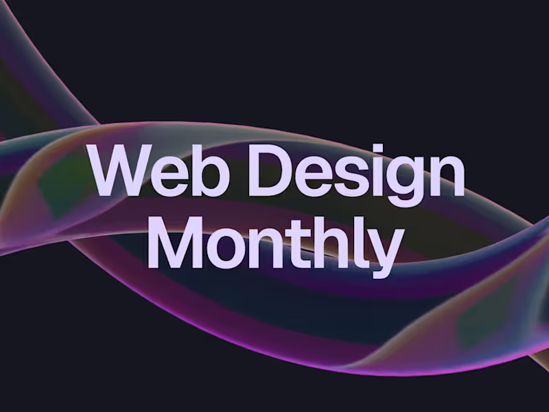 Cover image for Web Design Monthly