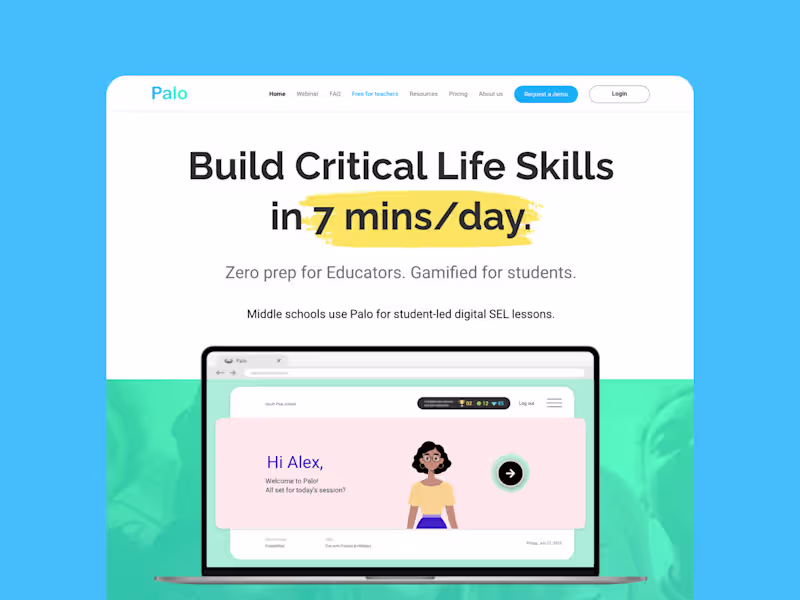 Cover image for Landing page design that appeals with the Target Users.
