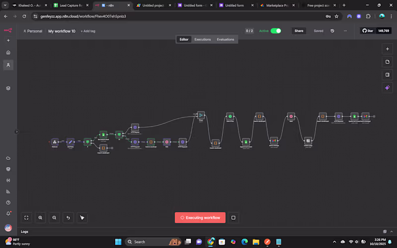 Cover image for I help small businesses automate repetitive workflows using ...