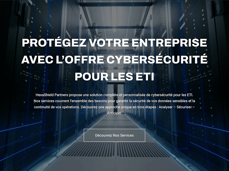 Cover image for HexaShield Partners - Experts en Cybersécurité Entreprise pour …