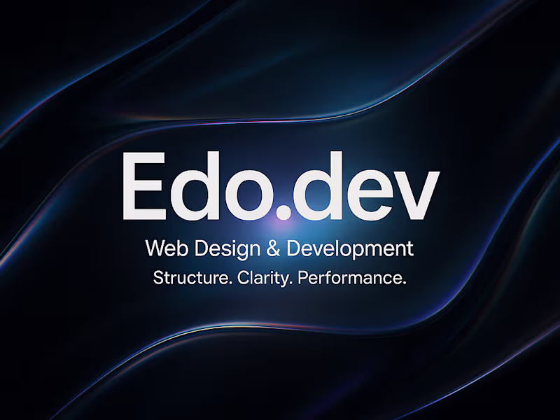 Cover image for I build websites that don't just look good, they SELL