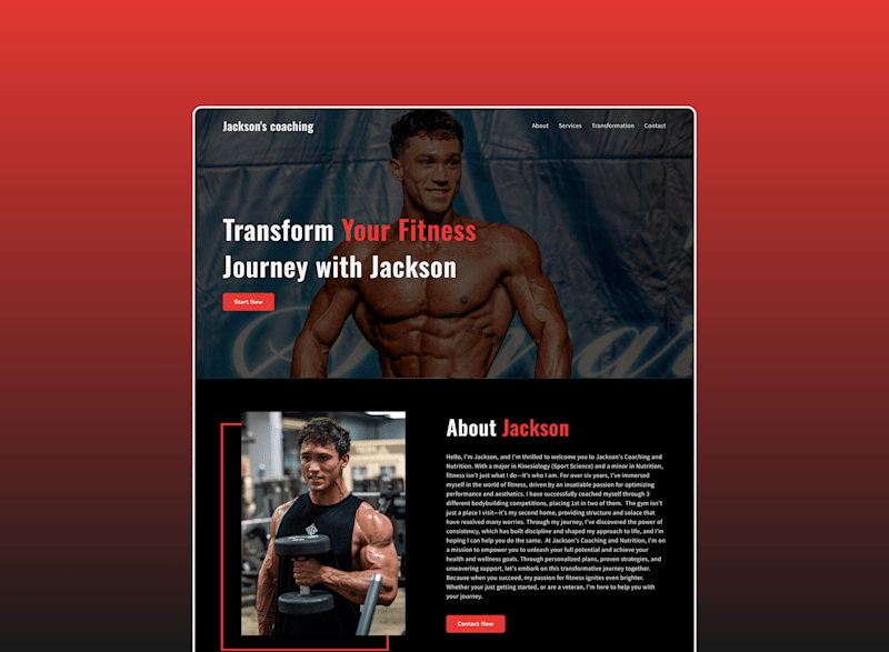 Cover image for High-Conversion Squarespace Fitness Website