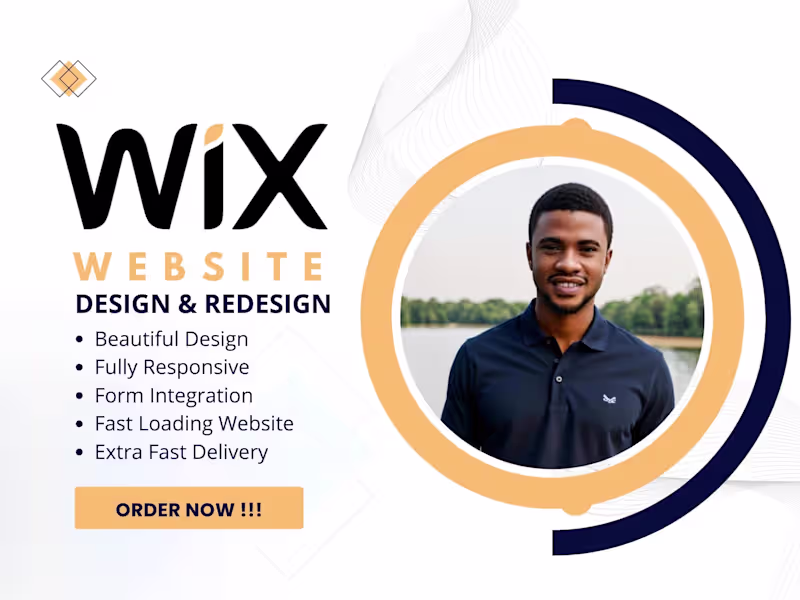 Cover image for I will Design or Redesign Your Wix Website or Wix Studio 