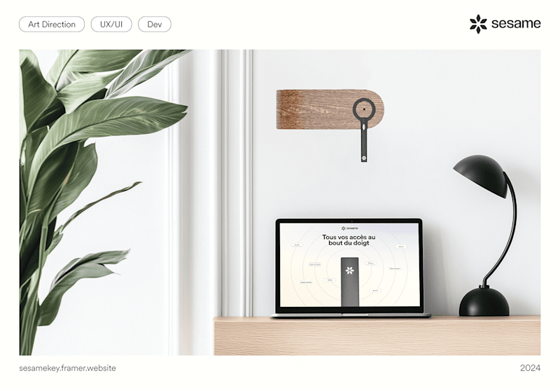 Cover image for Sesame - Product & Website design