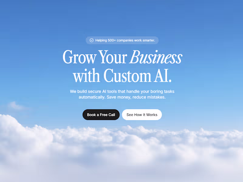 Cover image for Custom Framer Site That Turns Visitors Into Paying Customers