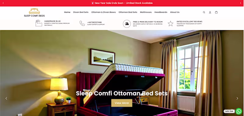 Cover image for Shopify furniture store build with