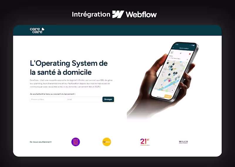 Cover image for Carecare Website Integration