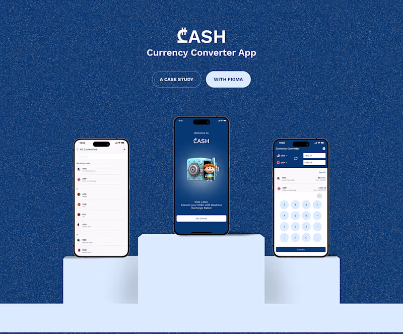 Cover image for ₾ASH – Currency Converter App