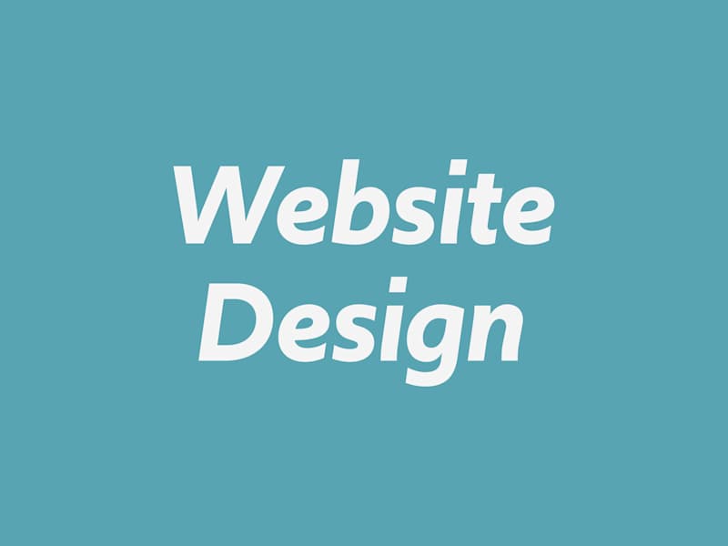 Cover image for Website Design