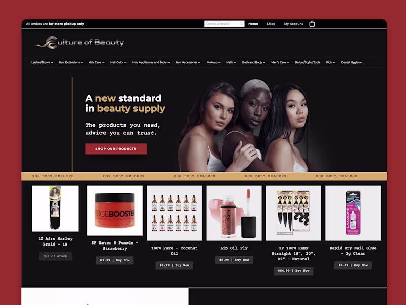 Cover image for Scalable E-commerce Website