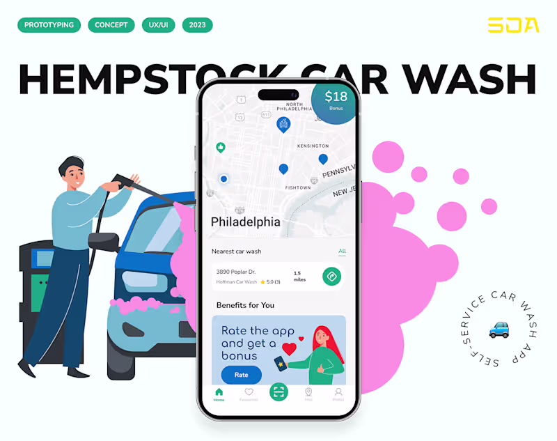 Cover image for Car Wash App