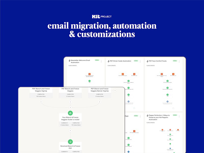 Cover image for Email Ecosystem Migration and Optimization in Kit