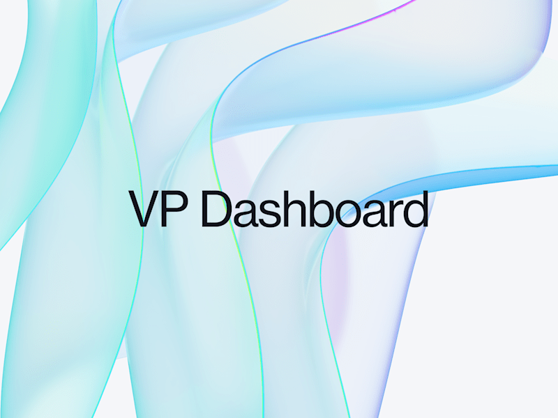 Cover image for VP Dashboard