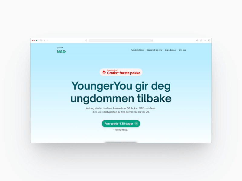 Cover image for Nad-pluss Landing Page (Framer development + design)