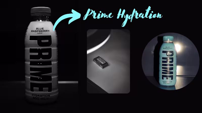 Cover image for Prime Hydration Product Photoshoot
