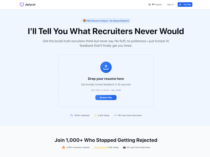 Cover image for AI-Powered Resume Analysis for Job Seekers 🚀