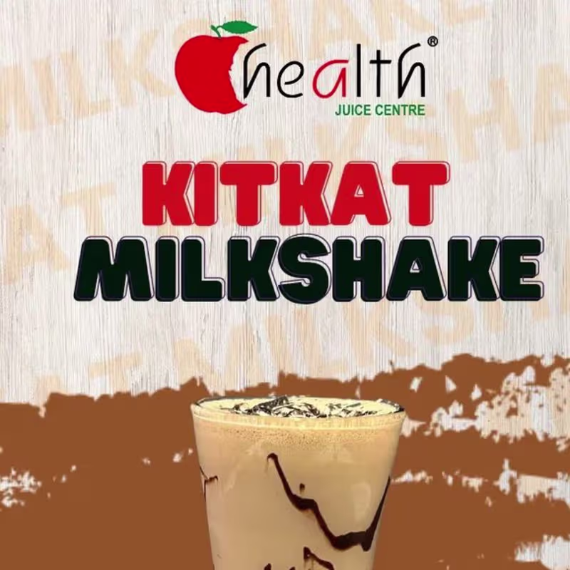 Cover image for Health Juice Centre on Instagram: “When you have the KitKat mil…