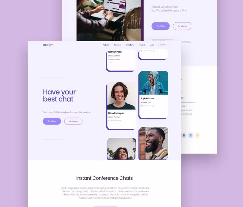 Cover image for Chat App website