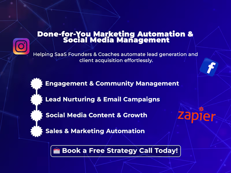 Cover image for Automate Your Marketing & Grow Your Business on Social Media