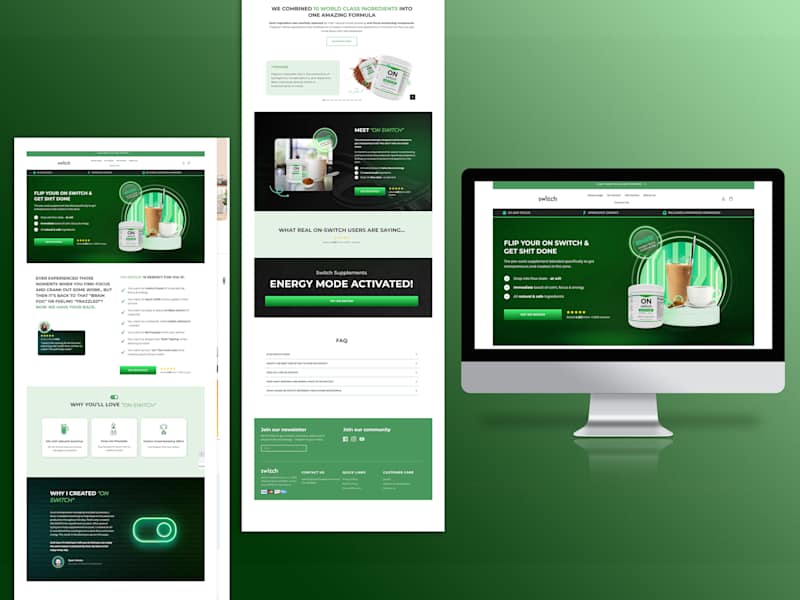 Cover image for Landing Page for an Educational Institute