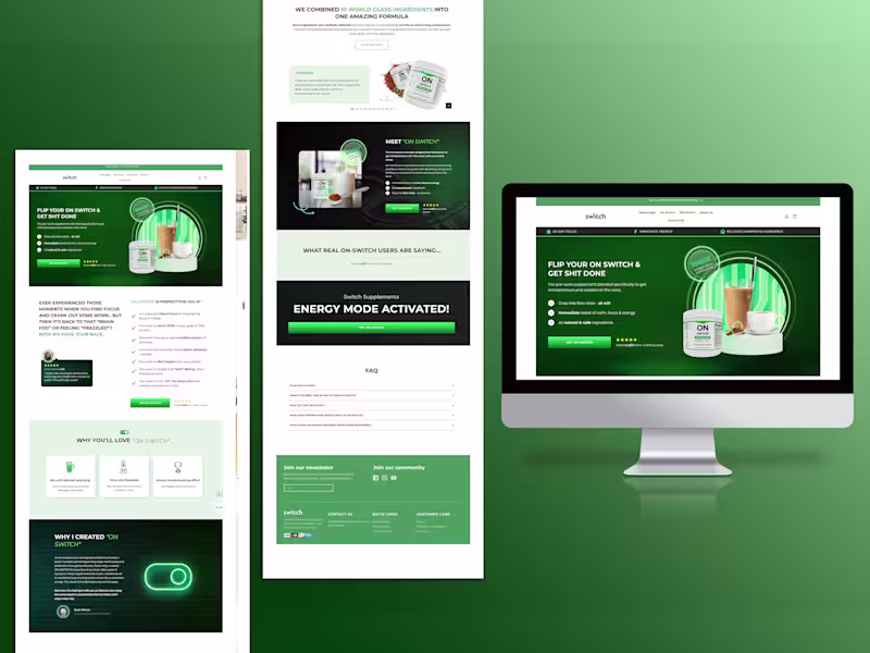 Cover image for Landing Page for an Educational Institute