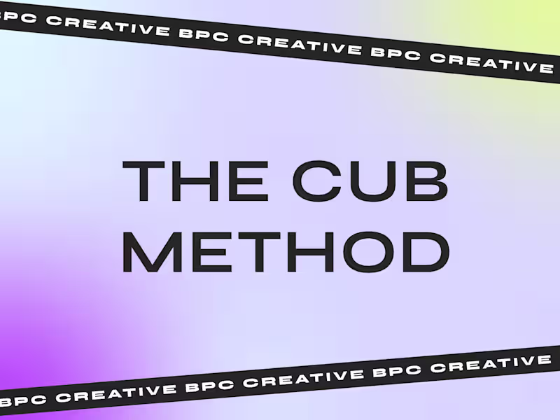 Cover image for The Cub Method
