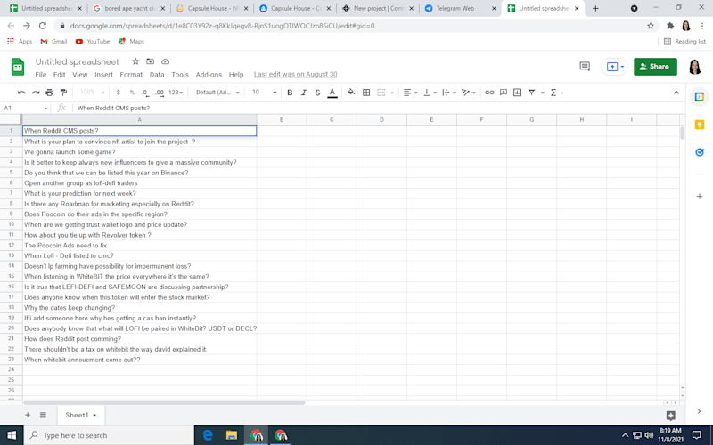 Cover image for Compiling AMA Questions 