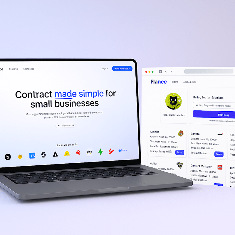 Cover image for Flance Web App Freelancer Platform