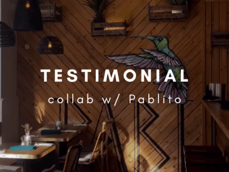 Cover image for Testimonial - Restaurant
